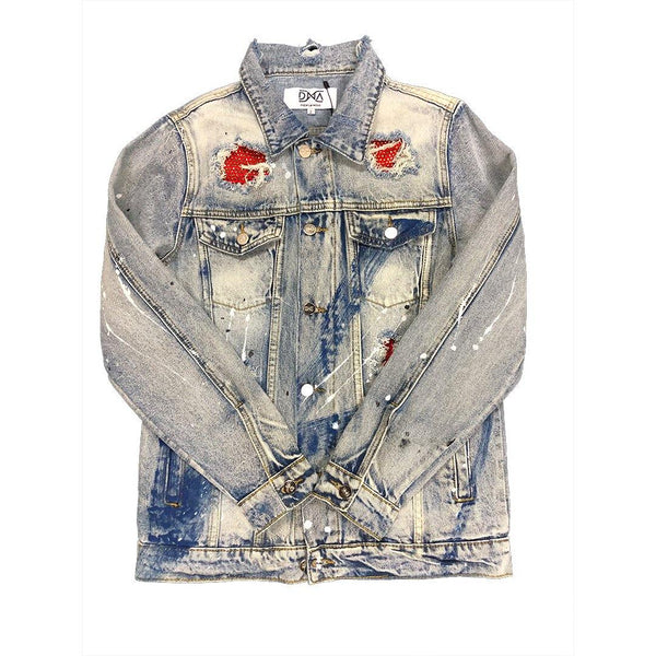 DNA Jean Jacket Red Stone - NYC Style