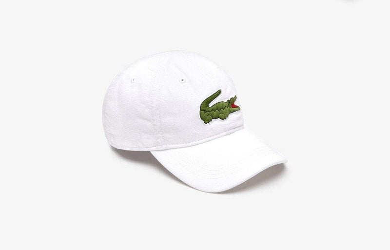 LACOSTE MEN'S BIG CROC CAP W/ LEATHER STRAP - NYC Style