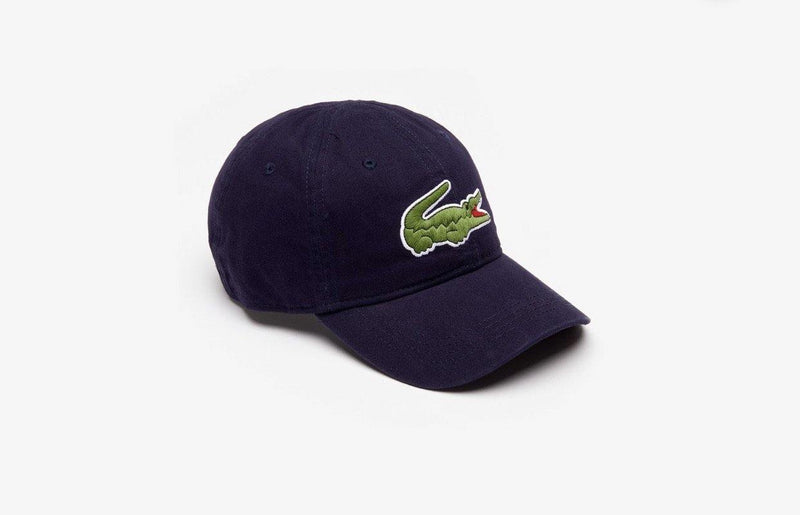 LACOSTE MEN'S BIG CROC CAP W/ LEATHER STRAP - NYC Style